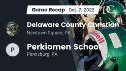 Recap: Delaware County Christian  vs. Perkiomen School 2022