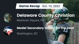 Recap: Delaware County Christian  vs. Model Secondary School for the Deaf 2022