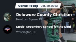 Recap: Delaware County Christian  vs. Model Secondary School for the Deaf 2023