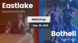 Matchup: Eastlake  vs. Bothell  2016