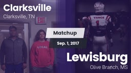 Matchup: Clarksville High vs. Lewisburg  2017