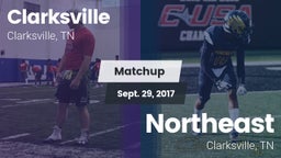 Matchup: Clarksville High vs. Northeast  2017