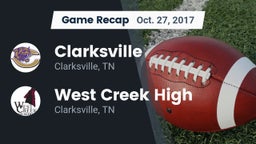 Recap: Clarksville  vs. West Creek High 2017