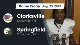 Recap: Clarksville  vs. Springfield  2017