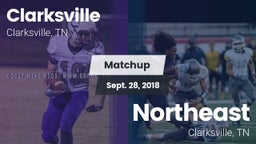 Matchup: Clarksville High vs. Northeast  2018