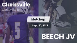 Matchup: Clarksville High vs. BEECH JV 2019