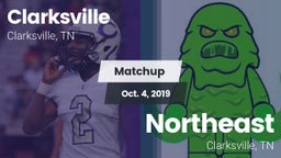 Matchup: Clarksville High vs. Northeast  2019