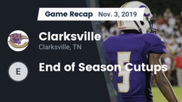 Recap: Clarksville  vs. End of Season Cutups 2019