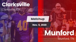 Matchup: Clarksville High vs. Munford  2020