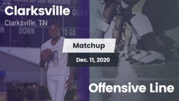 Matchup: Clarksville High vs. Offensive Line 2020