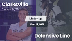 Matchup: Clarksville High vs. Defensive Line 2020