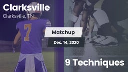 Matchup: Clarksville High vs. 9 Techniques 2020