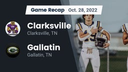 Recap: Clarksville  vs. Gallatin  2022