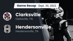 Recap: Clarksville  vs. Hendersonville  2022