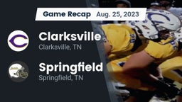 Recap: Clarksville  vs. Springfield  2023