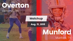 Matchup: Overton  vs. Munford  2018