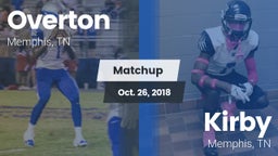 Matchup: Overton  vs. Kirby  2018
