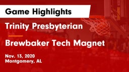 Trinity Presbyterian  vs Brewbaker Tech Magnet  Game Highlights - Nov. 13, 2020