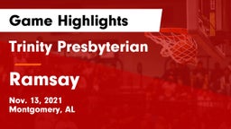 Trinity Presbyterian  vs Ramsay  Game Highlights - Nov. 13, 2021