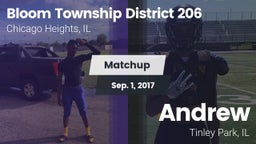 Matchup: Bloom  vs. Andrew  2017