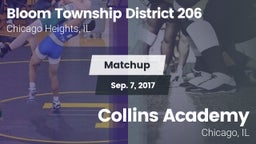 Matchup: Bloom  vs. Collins Academy  2017