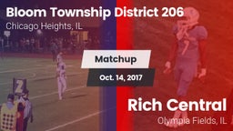 Matchup: Bloom  vs. Rich Central  2017