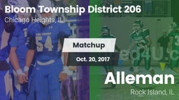 Matchup: Bloom  vs. Alleman  2017