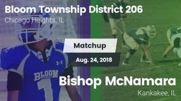 Matchup: Bloom  vs. Bishop McNamara  2018