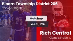Matchup: Bloom  vs. Rich Central  2018