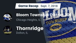 Recap: Bloom Township  District 206 vs. Thornridge  2018