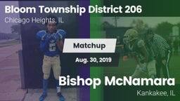 Matchup: Bloom  vs. Bishop McNamara  2019