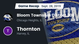 Recap: Bloom Township  District 206 vs. Thornton  2019