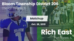 Matchup: Bloom  vs. Rich East  2019