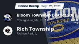 Recap: Bloom Township  District 206 vs. Rich Township  2021