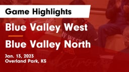Blue Valley West  vs Blue Valley North  Game Highlights - Jan. 13, 2023