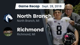 Recap: North Branch  vs. Richmond  2018