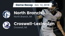 Recap: North Branch  vs. Croswell-Lexington  2018