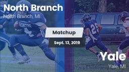 Matchup: North Branch High vs. Yale  2019