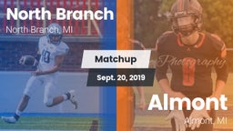 Matchup: North Branch High vs. Almont  2019