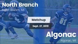 Matchup: North Branch High vs. Algonac  2019