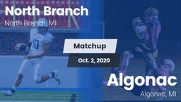 Matchup: North Branch High vs. Algonac  2020