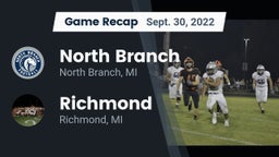 Recap: North Branch  vs. Richmond  2022