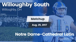 Matchup: Willoughby South vs. Notre Dame-Cathedral Latin  2017