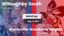 Matchup: Willoughby South vs. Brecksville-Broadview Heights  2017