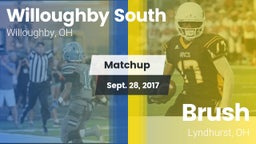 Matchup: Willoughby South vs. Brush  2017