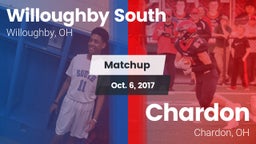 Matchup: Willoughby South vs. Chardon  2017