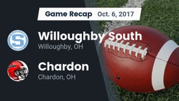 Recap: Willoughby South  vs. Chardon  2017
