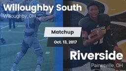 Matchup: Willoughby South vs. Riverside  2017