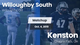 Matchup: Willoughby South vs. Kenston  2019