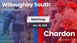 Matchup: Willoughby South vs. Chardon  2019